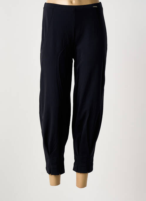 Pantalon 7/8 stretch taille normale noir MALOKA femme