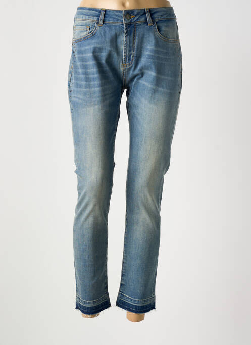 Jeans coupe slim bleu LE PETIT BAIGNEUR femme