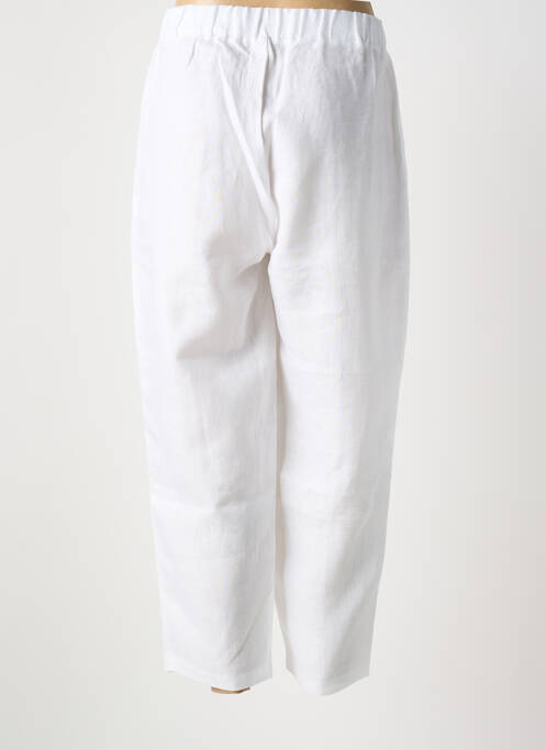 Pantalon droit blanc MALOKA femme