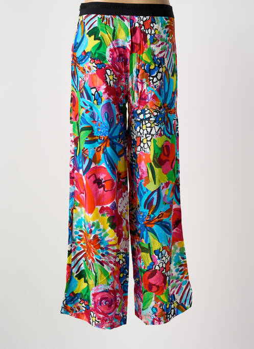 Pantalon large bleu MALOKA femme