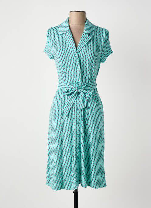 Robe mi-longue bleu SURKANA femme