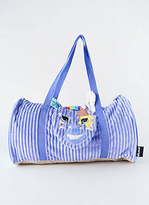 Sac de voyage violet LES DEGLINGOS fille