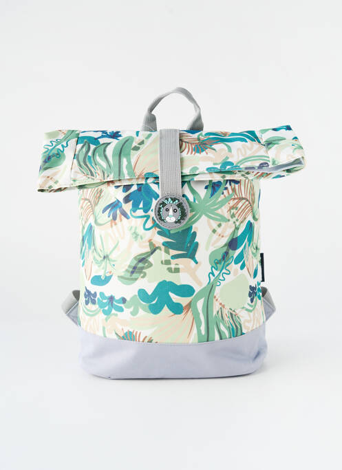 Cartable imprimé fantaisie vert LES DEGLINGOS garcon