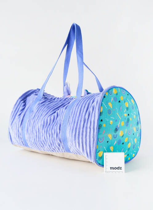 Sac de voyage violet LES DEGLINGOS fille