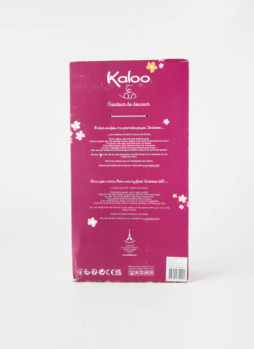 Doudou violet KALOO fille