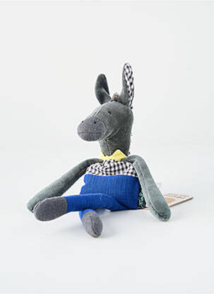 Doudou bleu MOULIN ROTY enfant