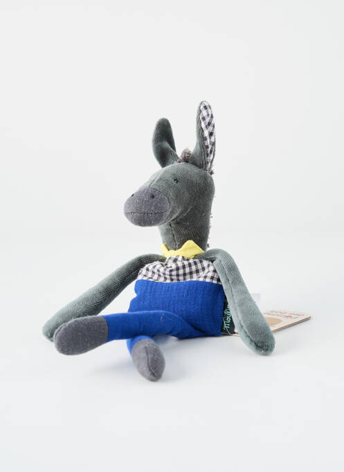 Doudou bleu MOULIN ROTY enfant