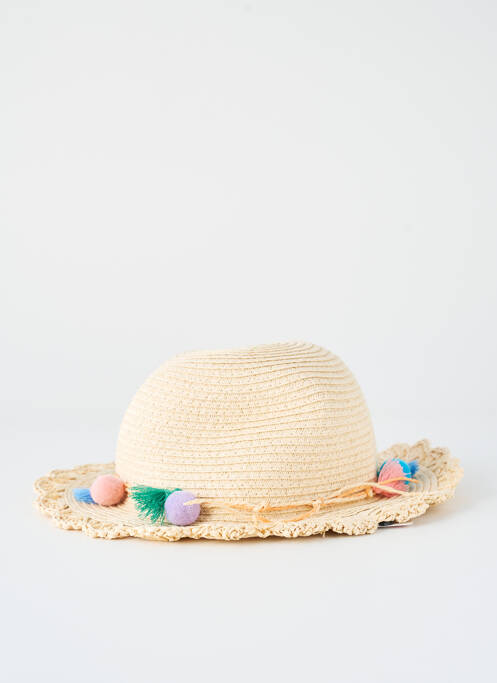Chapeau forme chapeau paille beige SOUZA fille