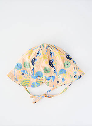 Chapeau tissage popeline beige MOULIN ROTY fille