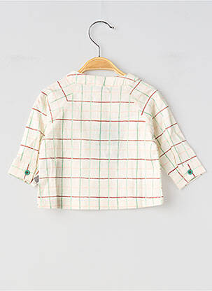 Chemise manches longues beige MOULIN ROTY enfant