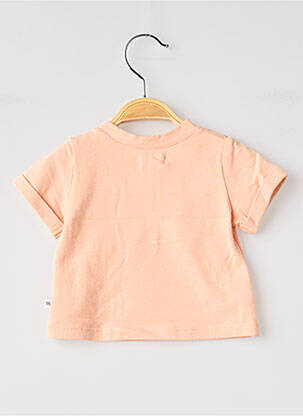 T-shirt stretch manches courtes rose MOULIN ROTY fille