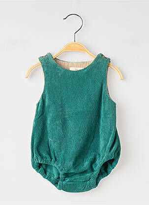 Barboteuse vert SO FAMILY garçon