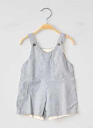 Salopette bleu SO FAMILY garçon