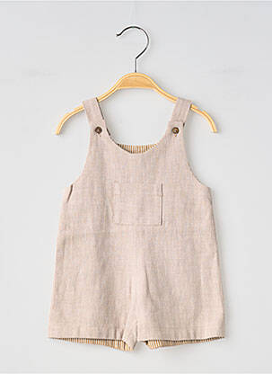 Salopette marron SO FAMILY garçon