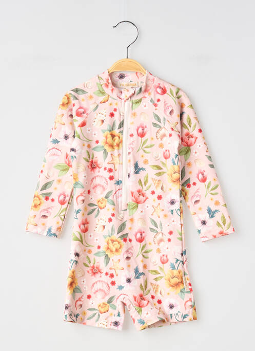 Maillot de bain 1 pièce rose FILIBABBA fille