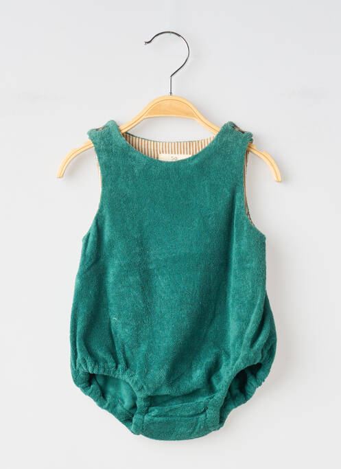 Barboteuse vert SO FAMILY garçon