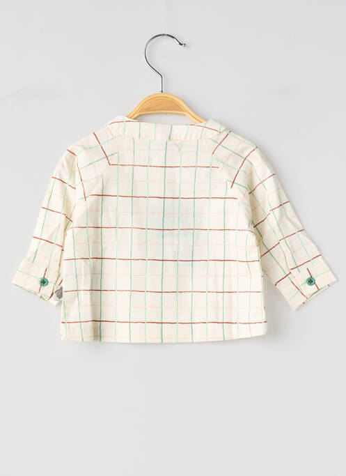 Chemise manches longues beige MOULIN ROTY enfant