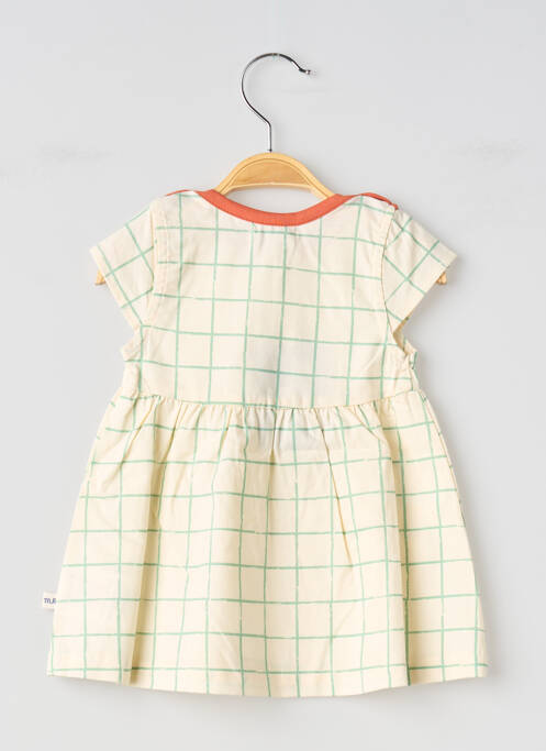 Robe courte beige MOULIN ROTY fille