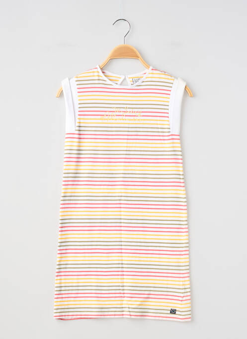 Robe courte jaune ELLE EST OU LA MER fille