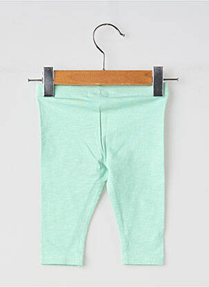 Legging stretch taille élastique vert MOULIN ROTY fille