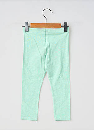 Legging stretch taille élastique vert MOULIN ROTY fille
