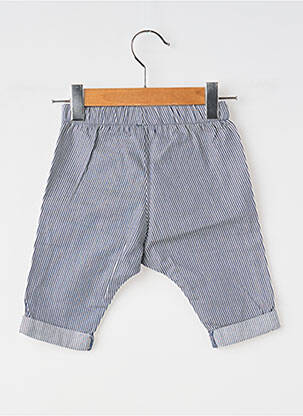 Pantalon droit coupe droite taille élastique bleu MOULIN ROTY garcon