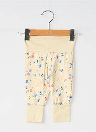 Legging stretch taille élastique beige MOULIN ROTY fille