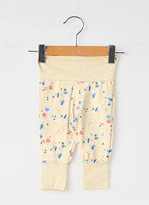 Legging stretch taille élastique beige MOULIN ROTY fille