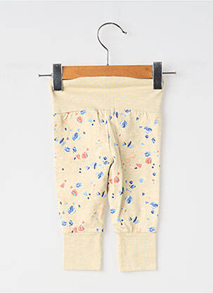Legging stretch taille élastique beige MOULIN ROTY fille