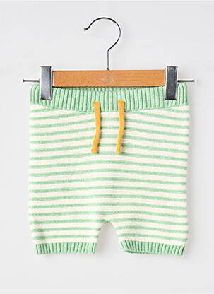 Short stretch taille élastique vert MOULIN ROTY garçon