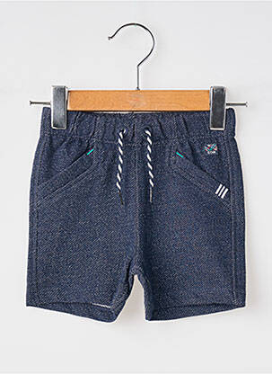 Short taille normale taille élastique bleu ELLE EST OU LA MER garçon