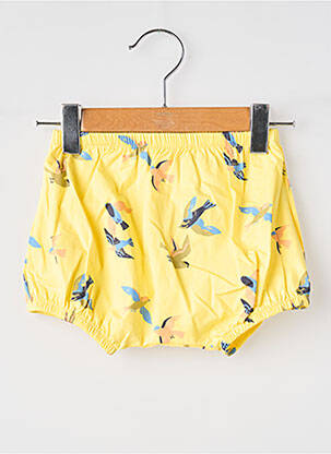 Short taille normale taille élastique jaune MOULIN ROTY fille
