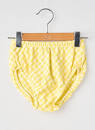 Culotte tissage popeline jaune MOULIN ROTY fille