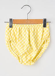 Culotte imprimé carreaux jaune MOULIN ROTY fille