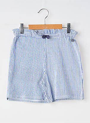 Short bleu ELLE EST OU LA MER fille