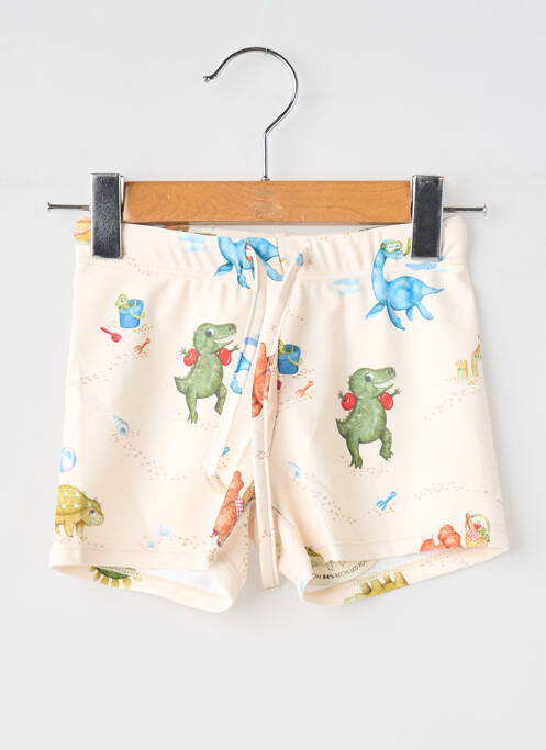 Short de bain stretch beige FILIBABBA garcon