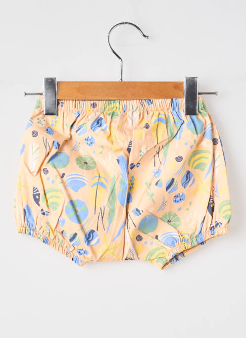 Short taille normale taille élastique orange MOULIN ROTY fille