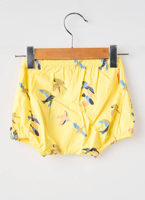 Short taille normale taille élastique jaune MOULIN ROTY fille