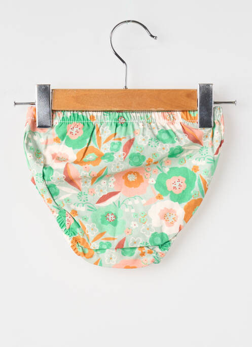 Culotte imprimé fleurs vert MOULIN ROTY fille