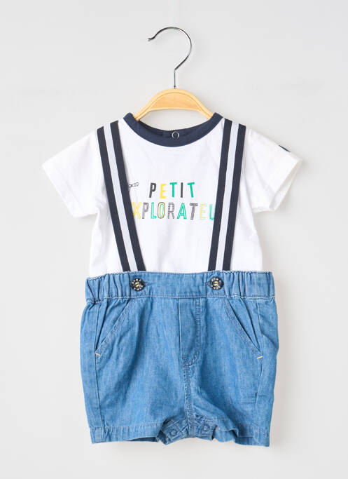 Ensemble pantalon bleu ELLE EST OU LA MER garçon