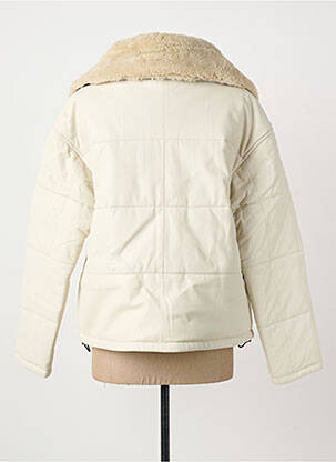 Manteau court manches longues sans capuche beige OAKWOOD femme