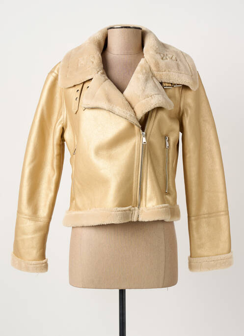 Blouson finition intérieure doublure polaire or MOLLY BRACKEN femme