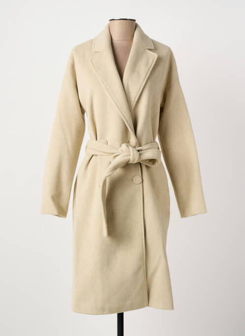 Manteau long beige FRACOMINA femme