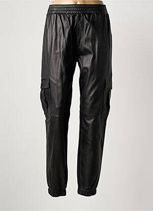 Pantalon cargo poches taille normale noir OAKWOOD femme