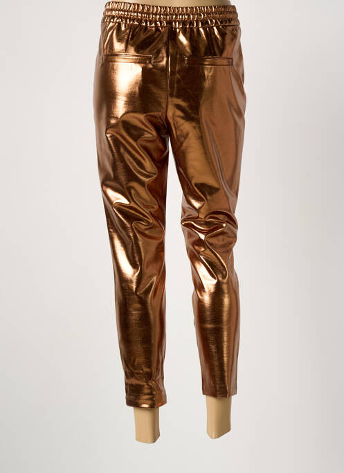 Pantalon 7/8 stretch taille normale orange VERO MODA femme