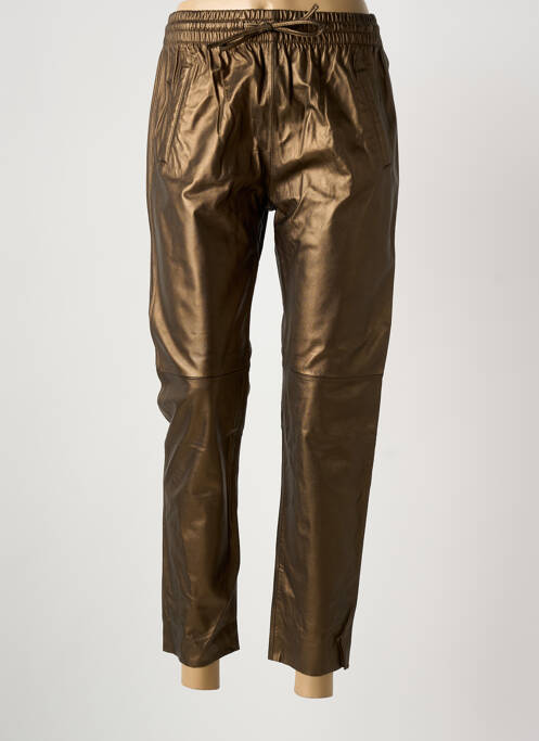 Pantalon 7/8 marron OAKWOOD femme