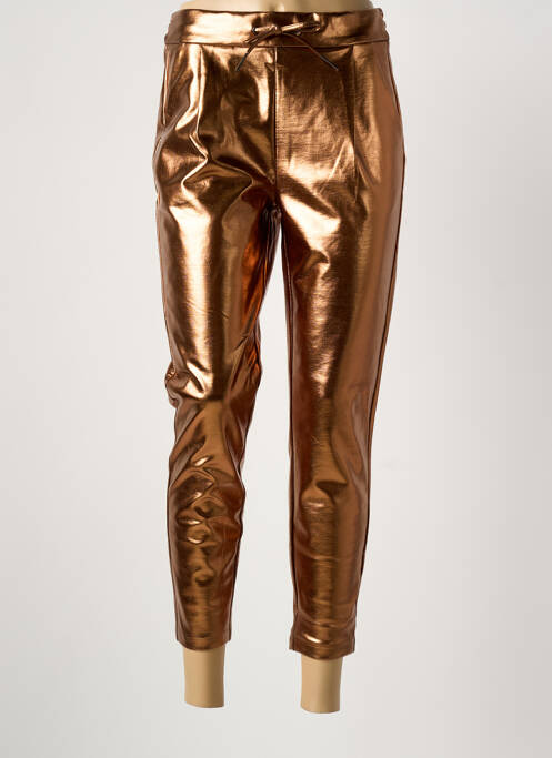 Pantalon 7/8 orange VERO MODA femme