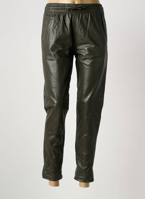 Pantalon 7/8 vert fonce OAKWOOD femme