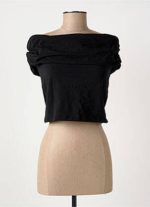 Top coupe cintrée sans manche noir ONLY femme