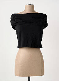 Top coupe cintrée sans manche noir ONLY femme